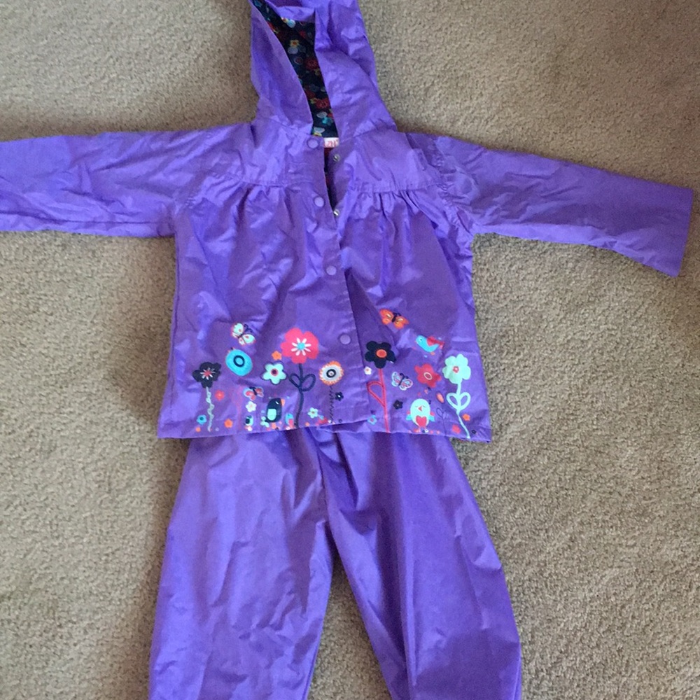 Purple rain suit